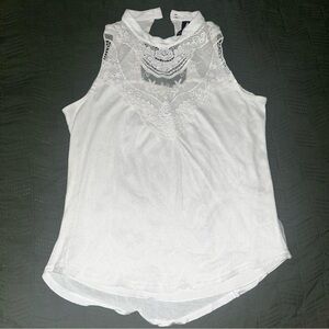 Off-White Lace Blouse Tanktop
